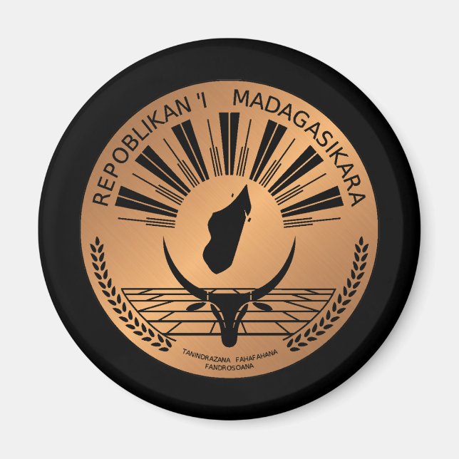 Madagaskar Magnet (Framsidan)