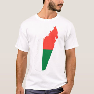 Madagaskar Manar Land Flagga T Shirt