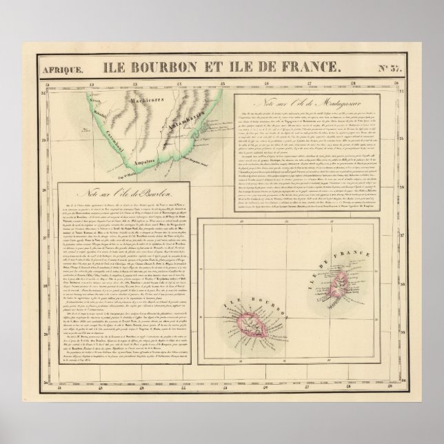 Madagaskar Mauritius 57 Poster (Framsidan)