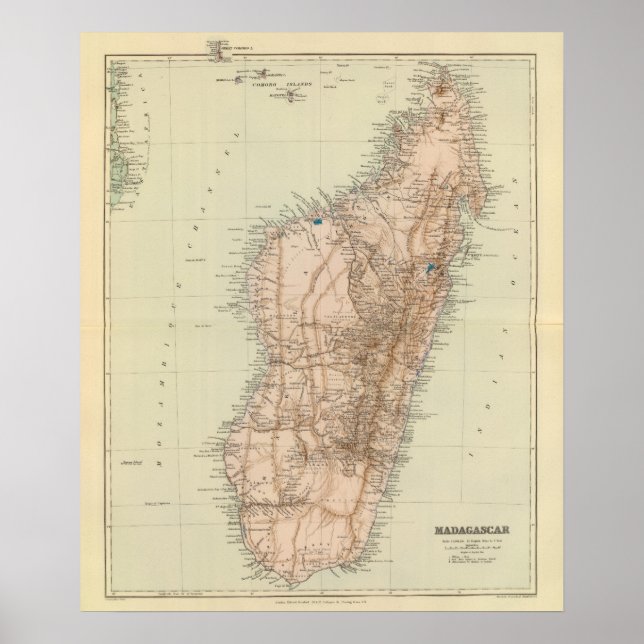 Madagaskar Poster (Framsidan)