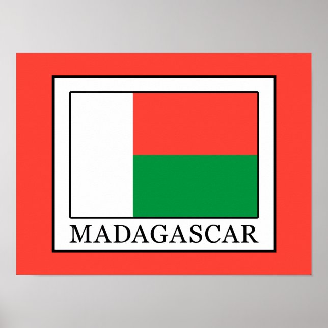 Madagaskar Poster (Framsidan)