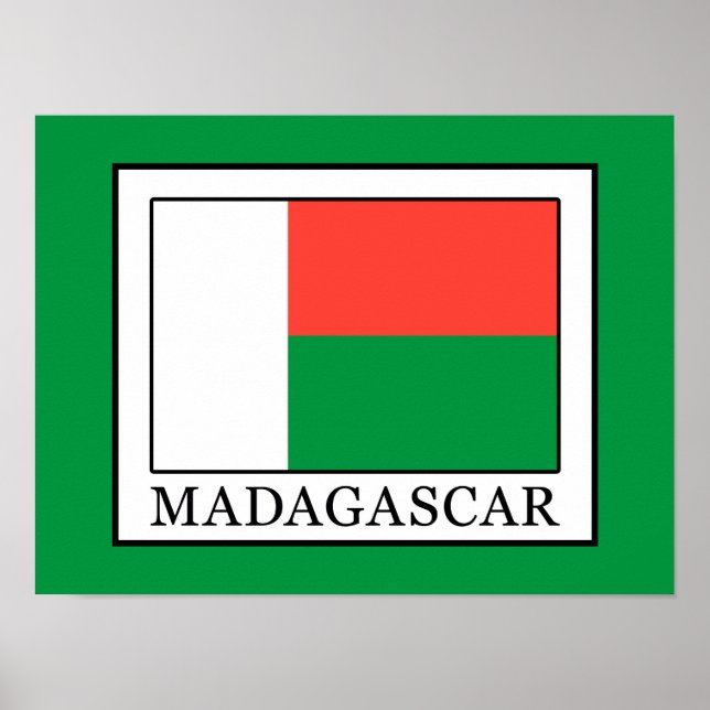 Madagaskar Poster (Framsidan)