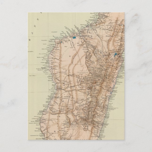 Madagaskar Vykort (Framsida)