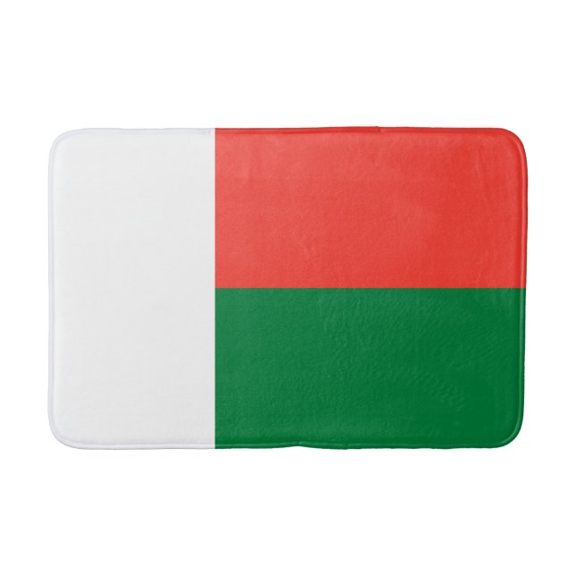 Madagaskars flagga badrumsmatta (Framsidan)