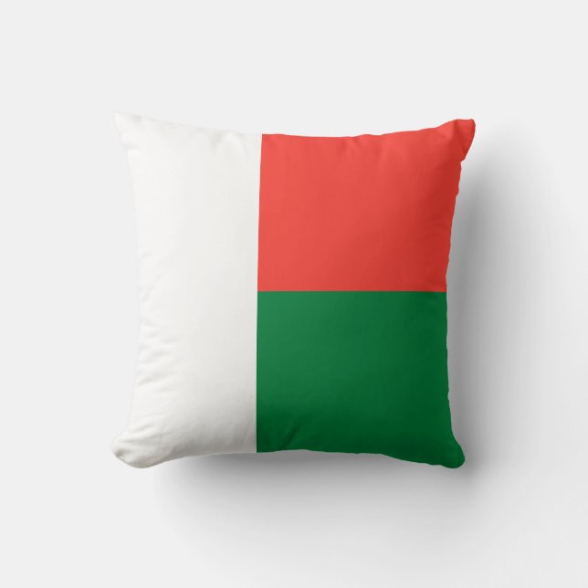 Madagaskars flagga kudde (Framsida)