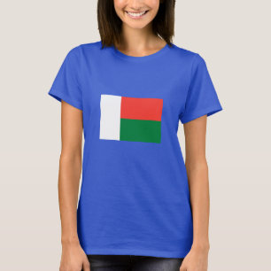 Madagaskars flagga t shirt