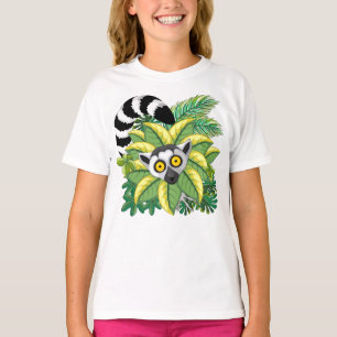 Madagaskars medborgare i Exotic Jungle T Shirt