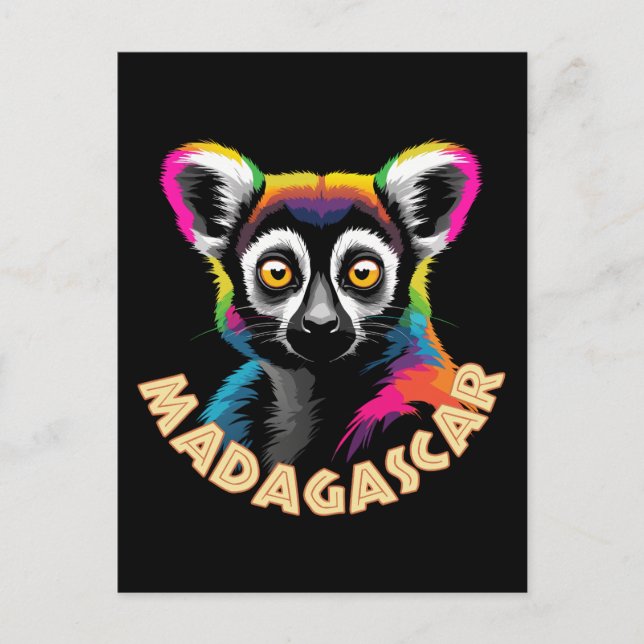 Madagaskars medborgare vykort (Framsida)