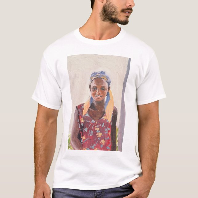 Madagassisk flicka 1989 tee (Framsida)