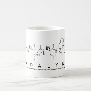 Madalynn peptide namn mugg