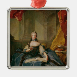 Madam Adelaide de Frankrike i domstolklänningen, Julgransprydnad Metall