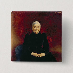 Madam Bonnat, konstnärens mor, 1893 Knapp