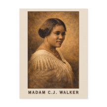 Madam C.J. Walker Porträttkonst