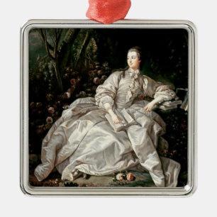 Madam de Pompadour Julgransprydnad Metall