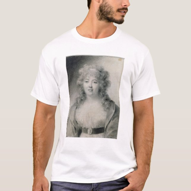 Madam de Stael 1810 Tee Shirt (Framsida)