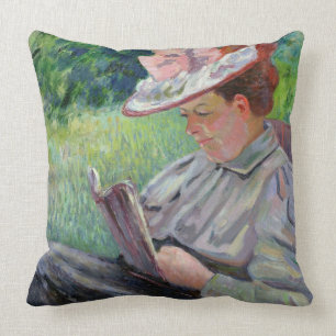 Madam Guillaumin, c.1895 (olja på kanfas) Kudde