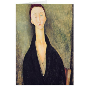 Madam Hanka Zborowska, 1918 Hälsningskort