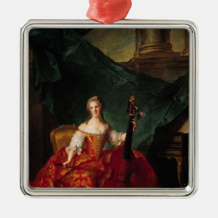 Madam Henriette de Frankrike i domstol Julgransprydnad Metall