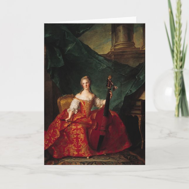 Madam Henriette de Frankrike i domstol Kort (Framsida)