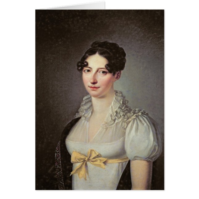 Madam Laure de Berny Hälsningskort (Framsidan)