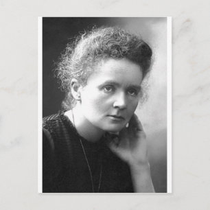madam marie curie vykort