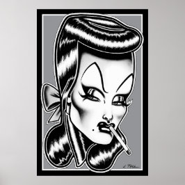 Madam Mars™/Glamour Portrait Poster