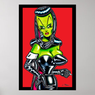 Madam Mars™/Högt Glamour Poster