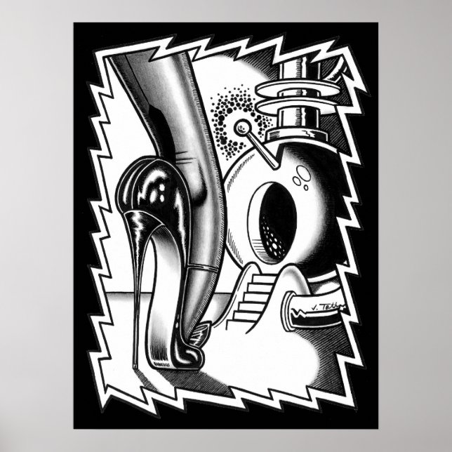 Madam Mars™/Teleporteringskammare Poster (Framsidan)