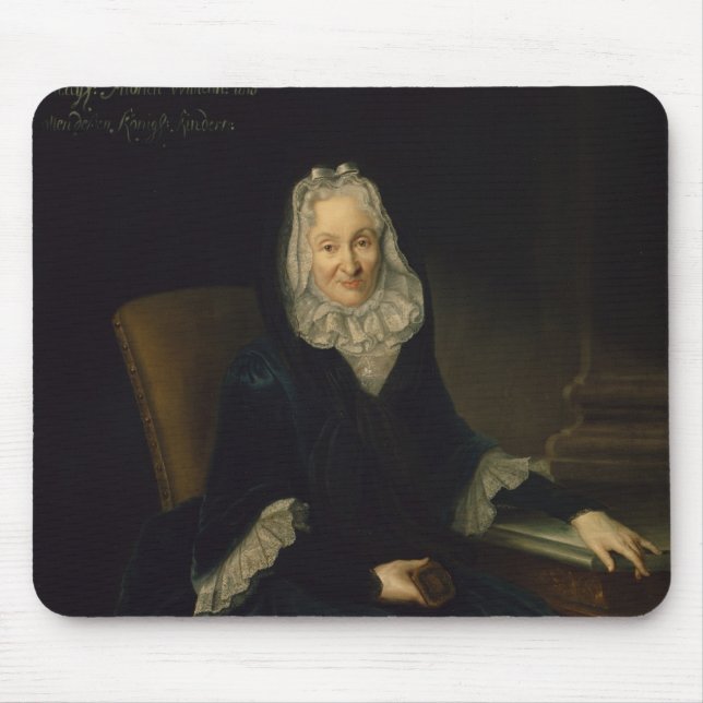 Madam Marte de Rocoulle, c.1735 Musmatta (Framsidan)