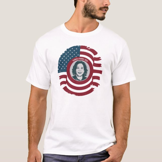 Madam President Kamala Harris T Shirt (Framsida)