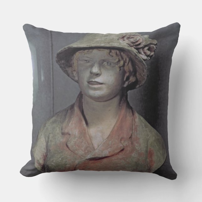 Madam Renoir, 1916 (polychrome murbruk) Kudde (Framsida)