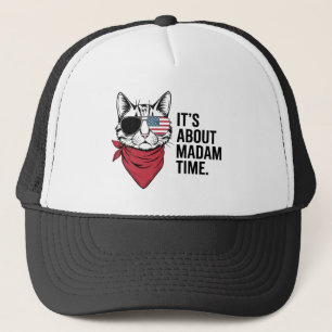 Madam Time President 2024 Kamala Harris DNC-kampan Keps