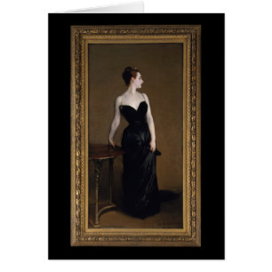 Madam X av den John sångaren Sargent Hälsningskort