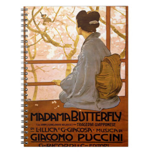 Madama Butterfly - Metlicovitz Anteckningsbok