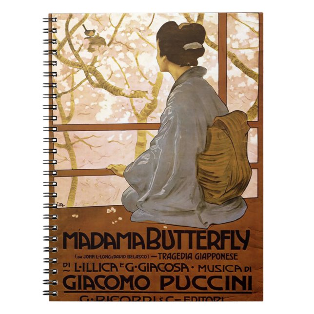 Madama Butterfly - Metlicovitz Anteckningsbok (Framsidan)
