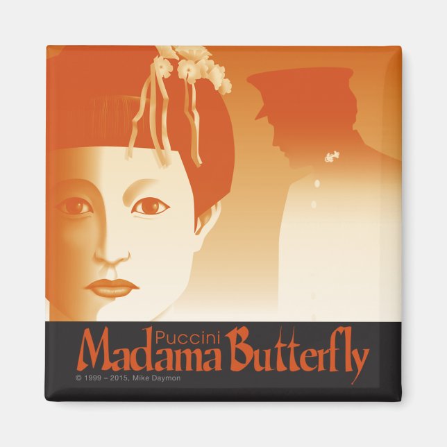 Madama Butterfly! Opera Magnet (Framsidan)