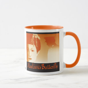 Madama fjäril! Opera Mugg