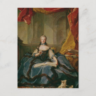 Madame Adelaide de Frankrike in Court Dress, 1758 Vykort