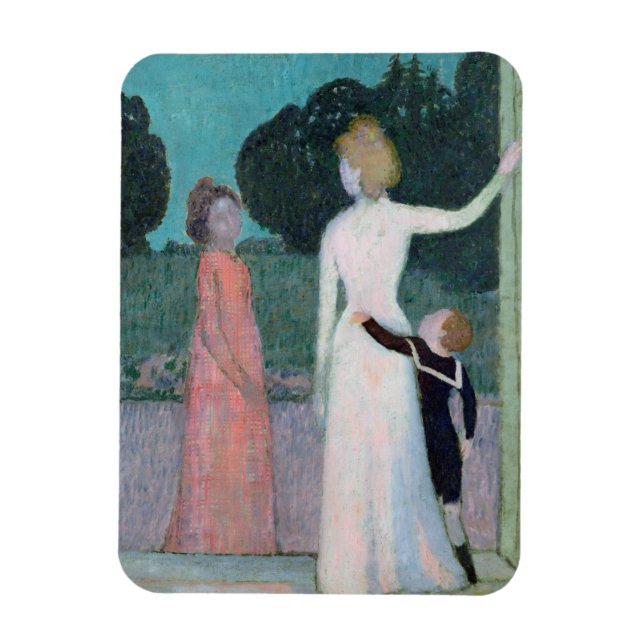 Madame Adrien Mithouard och Hennes son Magnet (Vertikal)