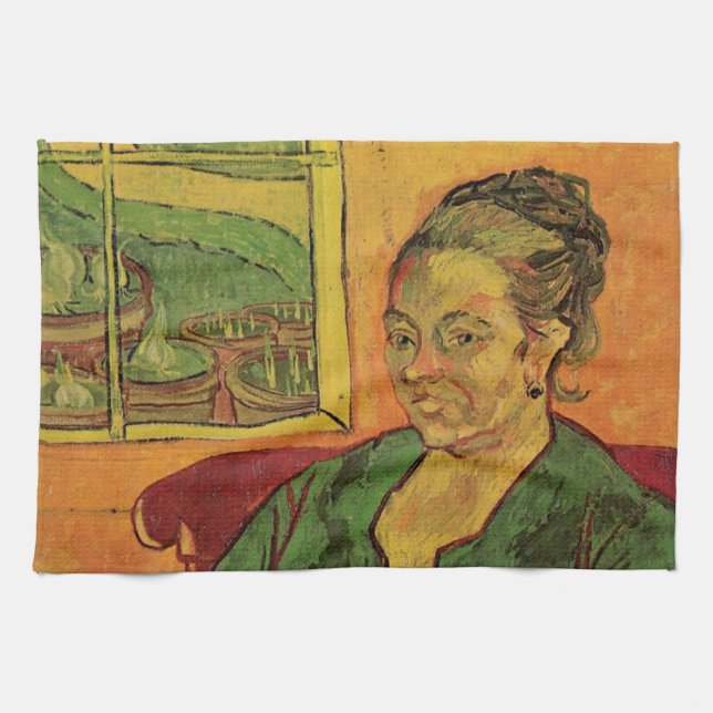 Madame Augustine Roulin av Vincent van Gogh Kökshandduk (Horisontell)