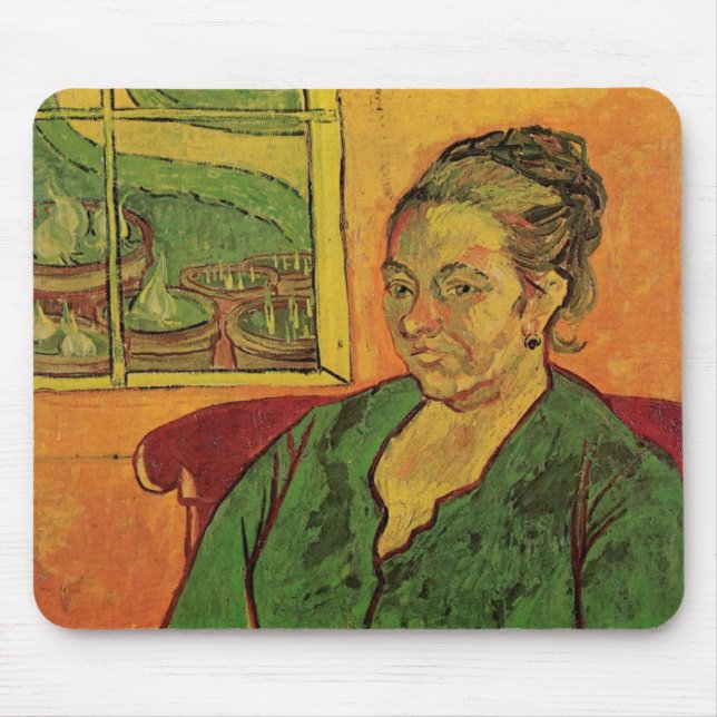 Madame Augustine Roulin av Vincent van Gogh Musmatta (Framsidan)