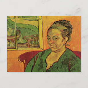 Madame Augustine Roulin av Vincent van Gogh Vykort