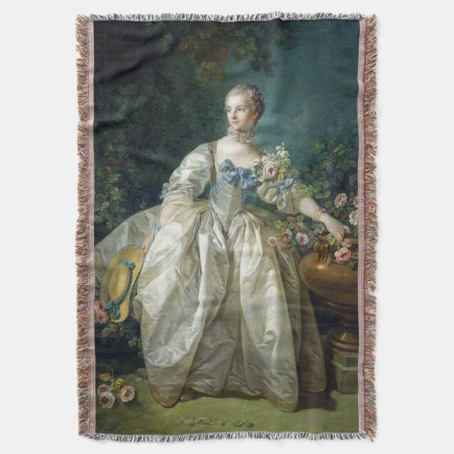 Madame Bergeret 1766 Boucher Filt (Framsidan Vertikal)