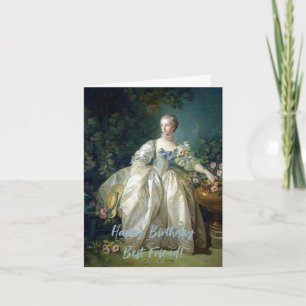 Madame Bergeret 1766 Grattis på födelsedagen Bästa Kort