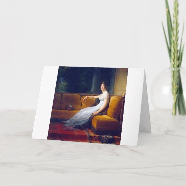 Madame Bonaparte (Josephine) Kort (Framsida)