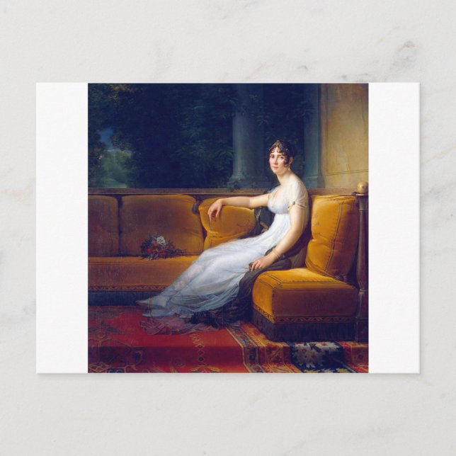 Madame Bonaparte (Josephine) Vykort (Framsida)