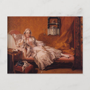 Madame Boucher av François Boucher Vykort