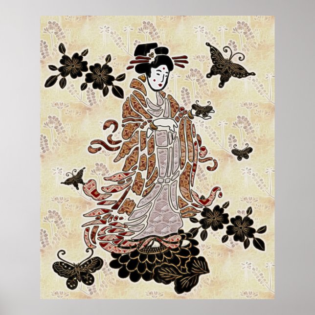 Madame Butterfly Poster (Framsidan)