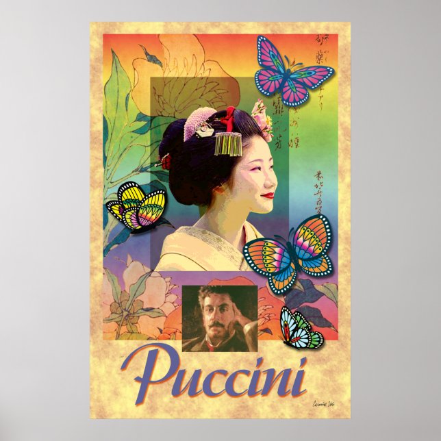 Madame Butterfly Poster (Framsidan)