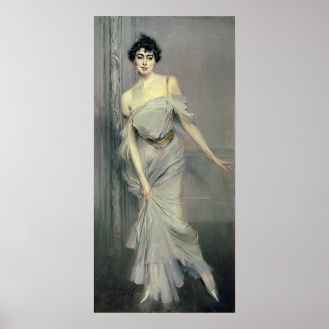Madame Charles Max, 1896 Poster (Framsidan)